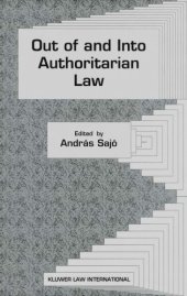 book Out of and into Authoritarian Law