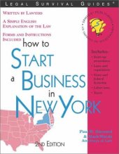 book How to Start a Business in New York (Legal Survival Guides)