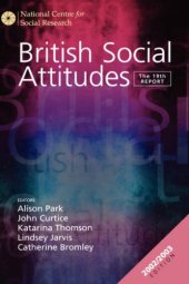 book British Social Attitudes: The 19th Report (British Social Attitudes Survey series)