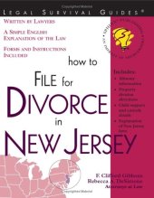 book How to File for Divorce in New Jersey (Legal Survival Guides)