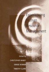 book Experiencing Human Resource Management