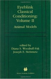 book Eyeblink Classical Conditioning: Volume 2: Animal Models