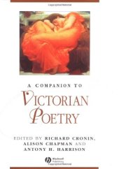 book A Companion to Victorian Poetry (Blackwell Companions to Literature and Culture)