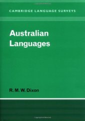 book Australian Languages: Their Nature and Development (Cambridge Language Surveys)