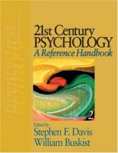 book 21st Century Psychology: A Reference Handbook (Volume 1)