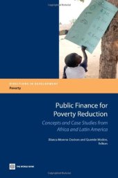 book Public Finance for Poverty Reduction: Concepts and Case Studies from Africa and Latin America (Directions in Development)