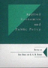 book Applied Economics and Public Policy (Department of Applied Economics Occasional Papers)