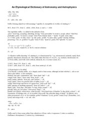 book An Etymological Dictionary of Astronomy and Astrophysics (English, Persian, French)