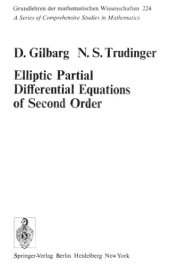 book Elliptic partial differential equations of second order