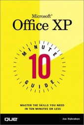 book 10 Minute Guide to Microsoft Office XP