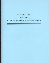 book Solution manual for Linear systems and signals