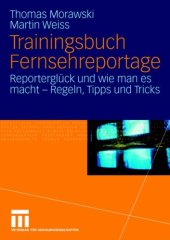 book Trainingsbuch Fernsehreportage