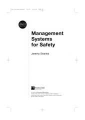 book Management Systems for Safety (Health and Safety in Practice Series)