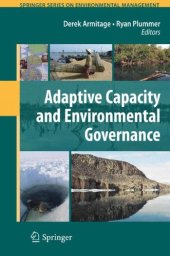 book Adaptive Capacity and Environmental Governance