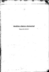 book Analisis Clasico Elemental