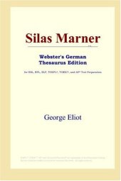 book Silas Marner (Webster's German Thesaurus Edition)