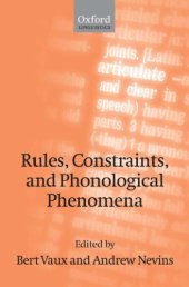 book Rules, Constraints, and Phonological Phenomena