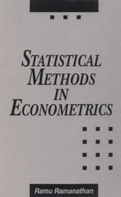 book Statistical Methods in Econometrics