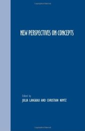 book New Perspectives on Concepts (Grazer Philosophische Studien: Internationale Zeitschrift Fur Analytische Philosophie)