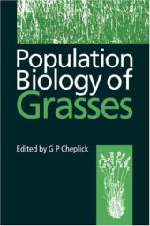 book Population Biology of Grasses