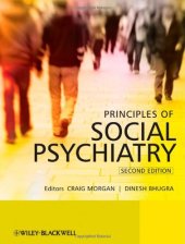 book Principles of Social Psychiatry, Second Edition