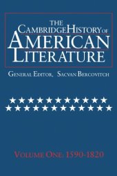 book The Cambridge History of American Literature, Vol. 1: 1590-1820