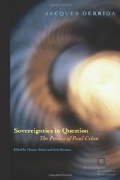 book Sovereignties in Question: The Poetics of Paul Celan