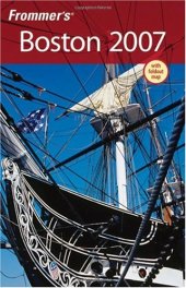 book Frommer's Boston 2007 (Frommer's Complete)