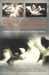 book Deaf People in Hitler's Europe