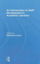 book An Introduction To Staff Development In Academic Libraries