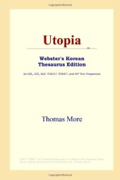 book Utopia (Webster's Korean Thesaurus Edition)