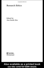 book Research Ethics (Routledge Annals of Bioethics)