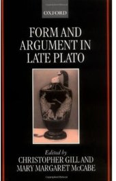 book Form and Argument in Late Plato