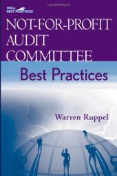 book Not-for-Profit Audit Committee Best Practices