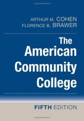 book The American Community College, Fifth Edition