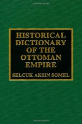 book Historical Dictionary of the Ottoman Empire