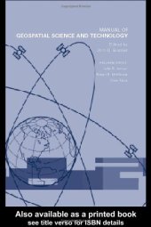 book Manual of Geospatial Science and Technology