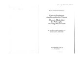 book Uber das Fundament des philosophischen Wissens ; Uber die Moglichkeit der Philosophie als strenge Wissenschaft (Philosophische Bibliothek ; Bd. 299) (German Edition)