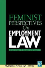 book Feminist Perspectives on Emploment Law (Feminist Perspectives on Law)