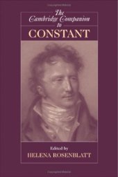 book The Cambridge Companion to Constant (Cambridge Companions to Philosophy)