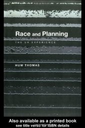 book Race and Planning: The UK experience