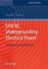 book EHV AC Undergrounding Electrical Power: Performance and Planning