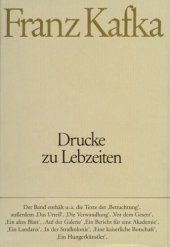 book Drucke zu Lebzeiten.