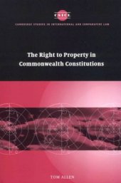 book The Right to Property in Commonwealth Constitutions