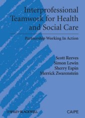 book Interprofessional Teamwork in Health and Social Care (Promoting Partnership for Health)