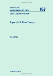 book Topics in Soliton Theory