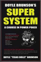 book Doyle Brunson's Super System: A Course in Power Poker, 3rd Edition