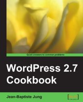 book WordPress 2.7 Cookbook