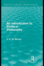 book An Introduction to Political Philosophy