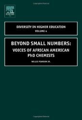 book Beyond Small Numbers, Volume 4: Voices of African American PhD Chemists